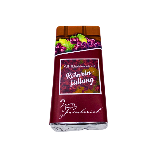 Rotwein Schokolade - 100g